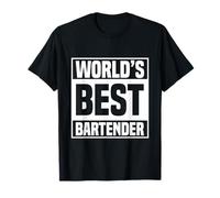 World's Best Bartender Funny Bartending Alcoholic Drink Maglietta