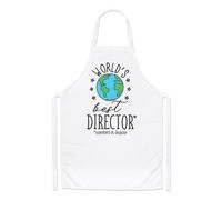 World's Best Direttore Chef Grembiule Scherzo Divertente Favorito Boss Cucinare