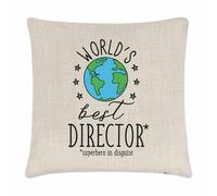 World's Best Direttore Copricuscino Cuscino Scherzo Divertente Favorito Boss