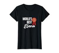 World's Best Elena nome di battesimo Maglietta
