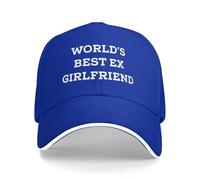 World's Best Ex Girlfriend Donna Uomo Berretto da Baseball Traspirante Snapback cap Regolabile Cappellino da Baseball per Estivo Pesca Tennis