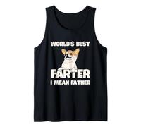 World's Best Farter I Mean Father Funny Dog Fathers Day Canotta