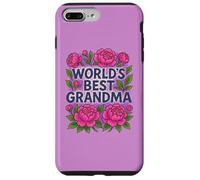 World's Best Grandma Gift Love Family Custodia per iPhone 7 Plus/8 Plus