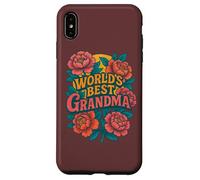 World's Best Grandma Gift Love Family Custodia per iPhone XS Max