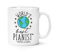 World's Best Pianista 10oz Tazza