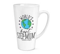 World's Best Stepmum 483ml Grande Latte Tazza - Divertente Festa Della Mamma
