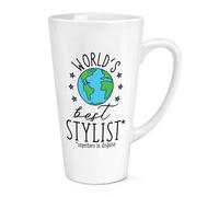 World's Best Stilista 483ml Grande Latte Tazza Divertente Favorito Parrucchiere