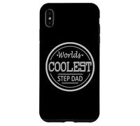 Worlds Coolest Step Dad - Divertente regalo per la festa del papà Custodia per iPhone XS Max