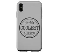 Worlds Coolest Step Dad - Divertente regalo per la festa del papà Custodia per iPhone XS Max