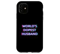 Worlds Dopest Husband Weed Dad Cannabis 420 Father Marijuana Custodia per iPhone 11