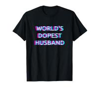 Worlds Dopest Husband Weed Dad Cannabis 420 Father Marijuana Maglietta