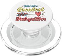 World's Greatest Babysitter Au-pair Badante Tata Babysitter PopSockets PopGrip per MagSafe