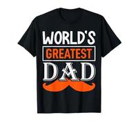 Worlds Greatest Dad/Father Day al Mondo Maglietta