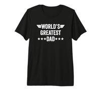 World's Greatest Dad Maglietta Premium