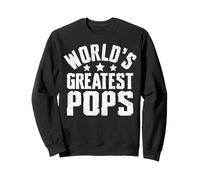 World's Greatest Pops Dad Papa Grandpa Father's Day Felpa