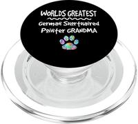 Worlds Greatest Tedesco Capelli Corti Puntatore Nonna Cane Zampa PopSockets PopGrip per MagSafe