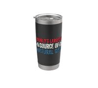 World's Largest Source Of Natural Gas Bicchiere termico in acciaio inox doppia parete