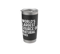 World's Largest Source Of Natural Gas Bicchiere termico in acciaio inox doppia parete