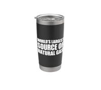 World's Largest Source Of Natural Gas Bicchiere termico in acciaio inox doppia parete