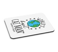 World's Miglior Gatto Uomo PC Computer Mouse Pad Divertente Favorito Crazy