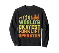 World's Okayest Certified Forklift Operator Evolution Felpa