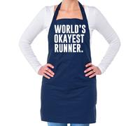 World's Okayest Runner - Unisex Adulti Grembiule - Corsa Run 10K 5K Marathon