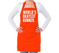World's Okayest Runner - Unisex Adulti Grembiule - Corsa Run 10K 5K Marathon