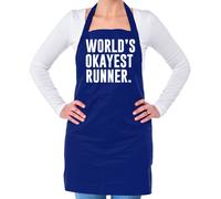 World's Okayest Runner - Unisex Adulti Grembiule - Corsa Run 10K 5K Marathon