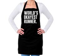 World's Okayest Runner - Unisex Adulti Grembiule - Corsa Run 10K 5K Marathon