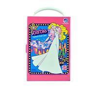 Worlds Smallest Barbie Fashion Case, Miniatura, Include 1 Custodia e 2 Micro Figure, Stili selezionati a Caso