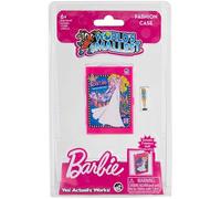 Worlds Smallest Barbie Fashion Case, Miniatura, Include 1 Custodia e 2 Micro Figure, Stili selezionati a Caso