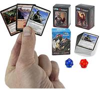 Worlds Smallest Magic: The Gathering - Set da collezione esclusivo con Ajani VS. Nicol Bolas e Heroes VS. Monsters Duel Decks (MTGCollector)