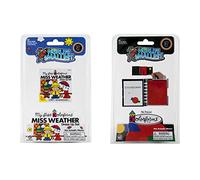 Worlds Smallest World's Smallest Colorforms Set di 2 - Original and 1962 Miss Weather Dress Up Set