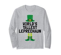 World's Tallest Leprechaun | St Patricks Day Maglia a Manica