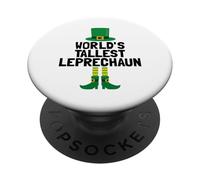 World's Tallest Leprechaun | St Patricks Day PopSockets PopGrip Adesivo