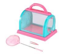 Worm Catcher, Butterfly Collecting Tool, Foldable Multifunctional Fly Collecting Catcher for Kids Age 3-12, Outdoor Hiking, Garden, Camping Adventures, 7.68x6.69x5.91 Inches