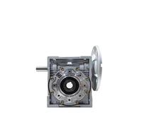 Worm Gear Reducer NMRV30-VS, 9mm Input 14mm Output Shaft, 5-80:1 Speed Ratio for Industrial Automation(Ratio 60 to 1,IEC Flange 56B5)