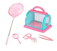 Worm Observation Kit - Nature Explore Science Toy, Transparent Worm Viewing Container, Portable Mini Habitat Box, Educational Discovery Learning Set Children Garden, Home, Outdoor Study