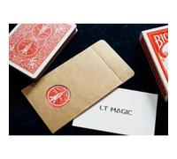 Wormhole Busta Carta Magica Trucco Magico Mazzi Principiante Mago Primo piano Esecutore Magia Puntelli Illusioni Strada Divertente