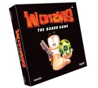 Worms: Il gioco da tavolo di mantic Games | 2-4 giocatori | Età 10+ | Gioco di 45 minuti | Include 16 miniature di vermi, piastrelle con mappa esagonale, 5 dadi e 80+ carte | Gioco di strategia