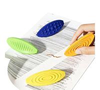 Worry Stones - Rubber Portable Set, Textured Fidget Sensory Toys with Comfortable Grip Design for Stress Relief and Focus Support, Compact Tools for Boys Girls Women Students Home