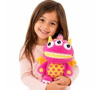 Worry Yummy Mostro rosa Luna per bambini peluche morbido