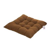 Worsendy Cuscino Sedia, cuscini per giardino, per dentro e/o fuori,40x40 cm,disponibile in tanti colori diversi,Cuscini per sedie da giardino,copri sedia cucina (marrone)