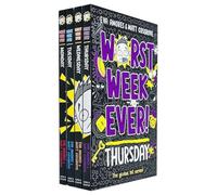 Worst W ver! Series 4 Books Collection Set (Monday, Tuesday, Wednesday, Thursday)