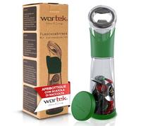 wortek apribottiglie con contenitore di raccolta - apri bottiglia birra gadget utili campeggio accessori utili accessori camper - apribottiglie di birra regalo uomo originale utile idee regalo donna