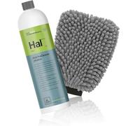 wortek Koch Chemie Hull Precleaner Alkaline da 1 l, con guanto in microfibra, per barca, prepulitore, barca, barca a vela, prepulitore