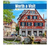 Worth a Visit - Romantic Cities in Germany (Wall Calendar 2027 12 × 12 Inch) CAL