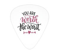 Worth The Wait Plettri per chitarra Plettri per chitarra basso Confezione da 12