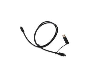 Wortmann AG 1480267 cavo USB USB 3.2 Gen 2 (3.1 Gen 2) USB A/USB C USB C Nero