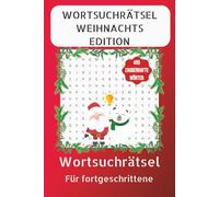 Wortsuchrätsel Weihnachten: Wortsuchrätsel in leicht lesbarem Druck zum Thema Weihnachten und Winter| 110 Seiten 50+ Puzzles | Geschenkidee zum enstapnnen, Geschenk für Weihnachten